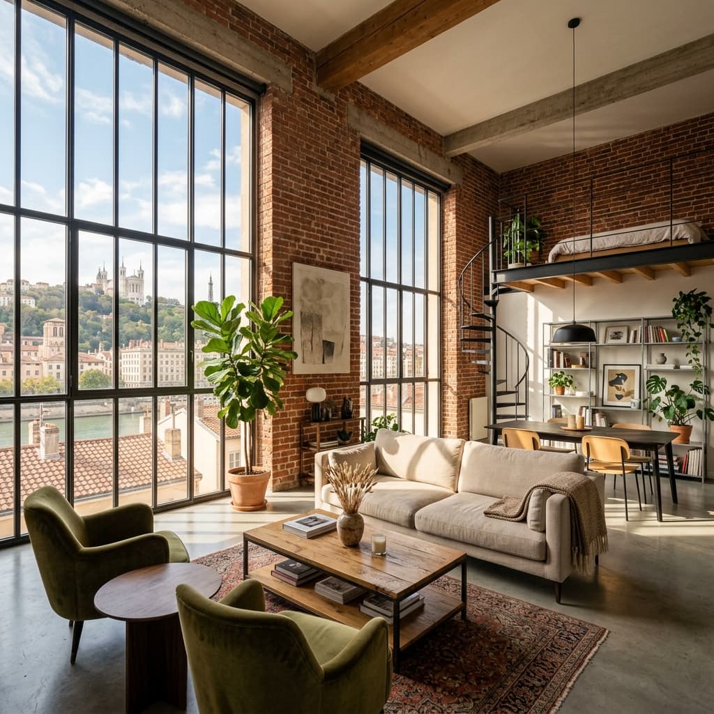 Chic Industrial Loft